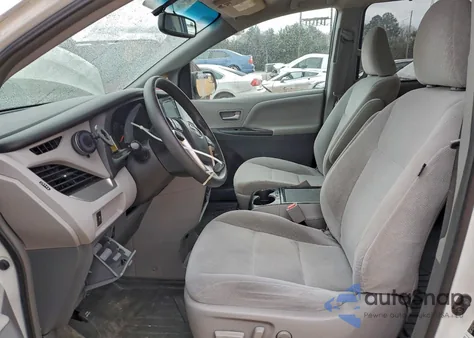 2016 Toyota Sienna Le from USA, damaged, VIN 5TDKK3DC4GS717856